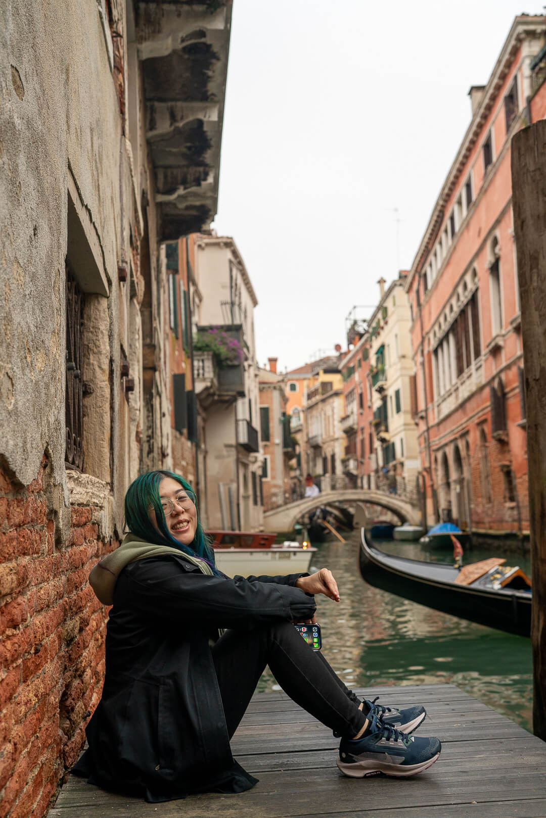 Isabel's photo sitting down